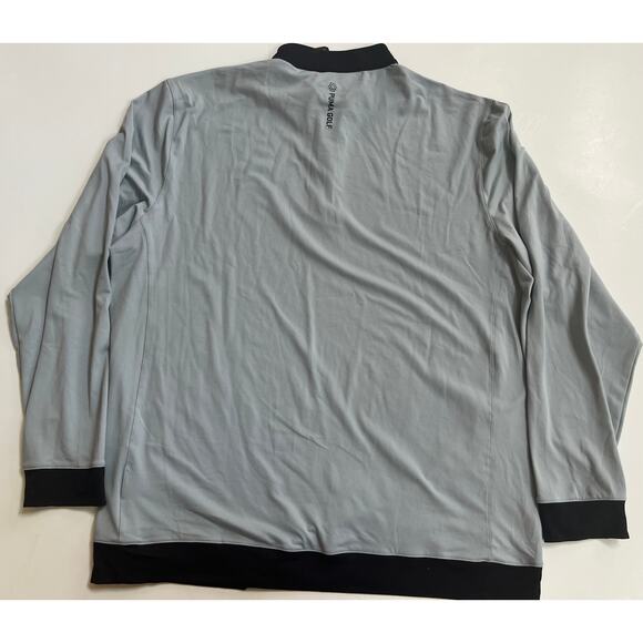 Puma Stealth Golf 1/4 Zip Quarry Golf Dry Cell Perform 597450 03 Size XL - Picture 2 of 9